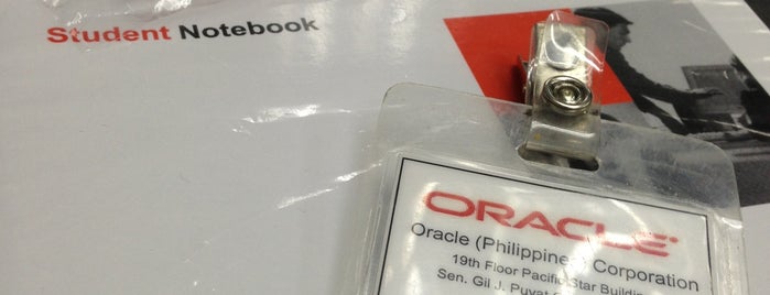 Oracle Philippines is one of My Oracles.