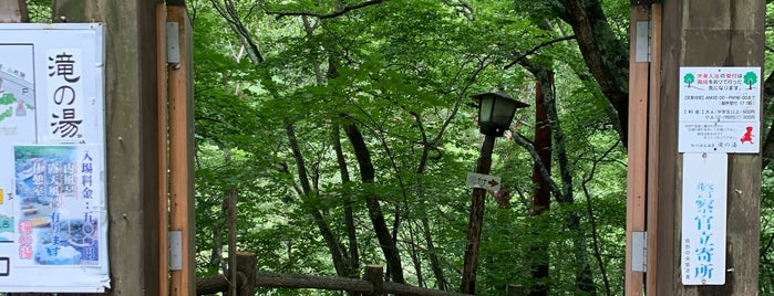 松川渓谷温泉 滝の湯 is one of Toyoyukiさんのお気に入りスポット.