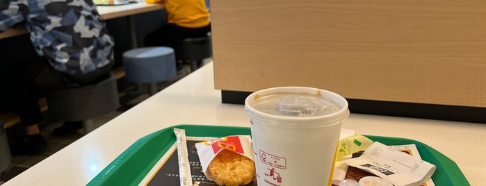 McDonald's is one of 電源スポット.