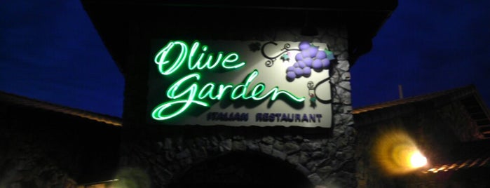 Olive Garden is one of Orte, die Jackie gefallen.