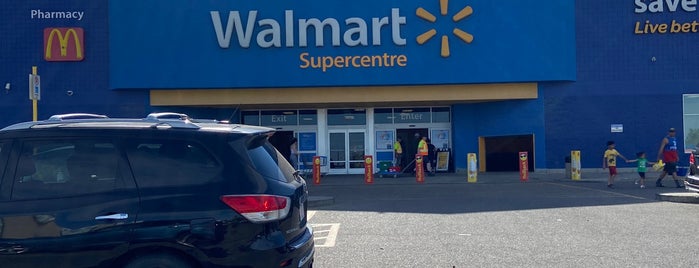 Walmart Supercentre is one of places to go.