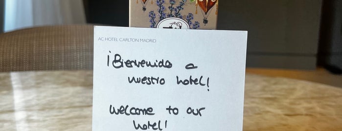 AC Hotel by Marriott Carlton Madrid is one of Hoteles Madrid.