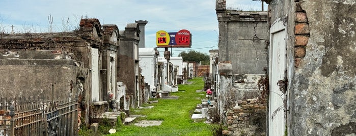 St Louis Cemetery No. 2 is one of New Orleans.