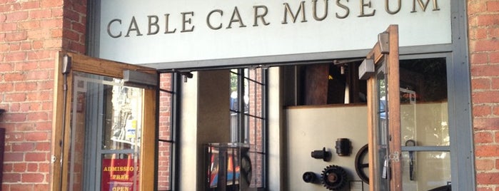 San Francisco Cable Car Museum is one of Parents Trip to SF.