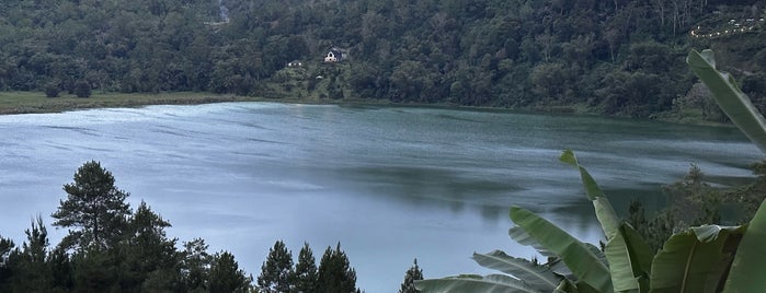 Danau Linow is one of Linow Lake,Tomohon.