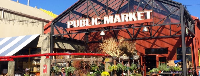 Granville Island Public Market is one of Vancouver, Canada.