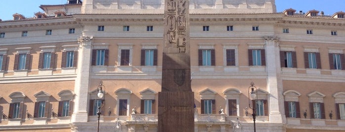 Obelisco di Monte Citorio is one of Obelisks & Columns in Rome.