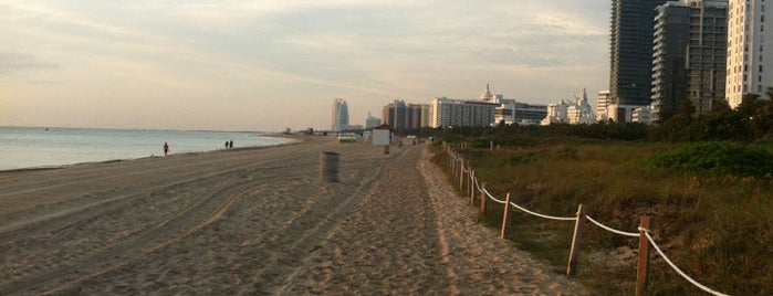Miami Beach Drive - Promenade is one of สถานที่ที่บันทึกไว้ของ Fabio.