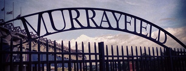 Murrayfield Stadium is one of สถานที่ที่ Carl ถูกใจ.