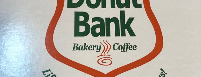 Donut Bank Bakery & Coffee Shop is one of Food!.