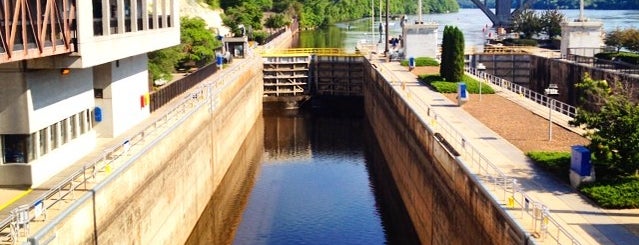 Mississippi Lock and Dam No. 1 is one of Minneapolis-St. Paul.