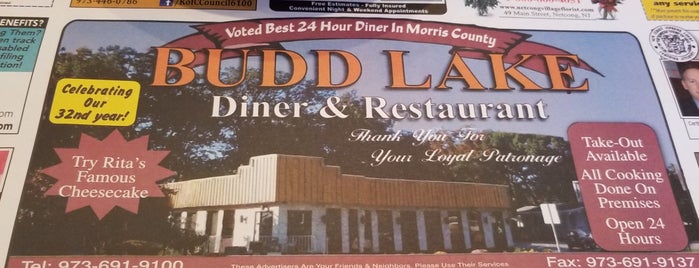 Budd Lake Diner is one of New Jersey Diners.