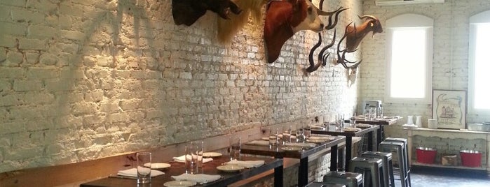One Eared Stag is one of Jezebel Magazine's 100 Best Restaurants 2012.