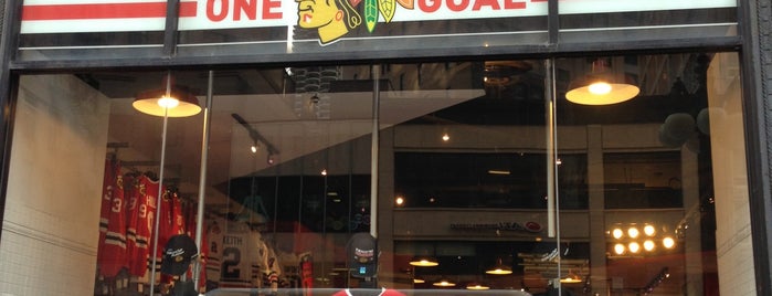 Blackhawks Store is one of Mallory’s Liked Places.