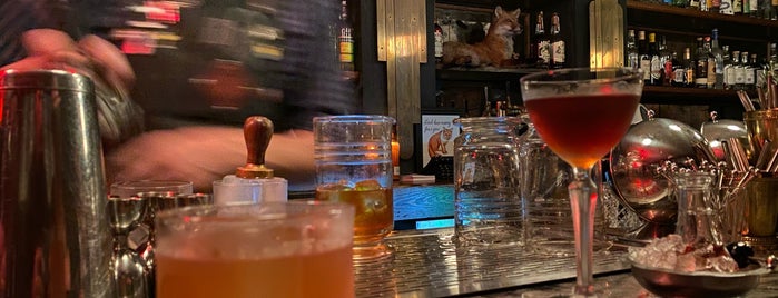 The Fox Bar & Cocktail Club is one of Locais salvos de Tim.