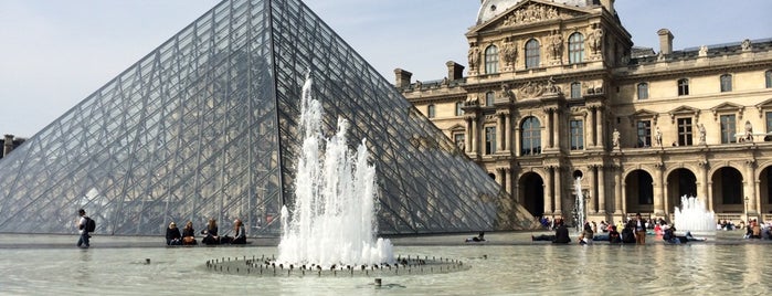 Louvre is one of Paris.