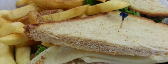 bergen bistro is one of The 9 Best Places for Grilled Chicken Sandwich in San Jose.