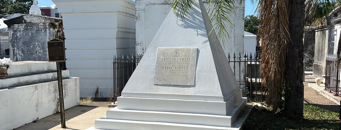 St. Louis Cemetery No. 1 is one of New Orleans.