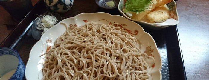 十割そば 迎賓庵 is one of Lunch time@松山市内.