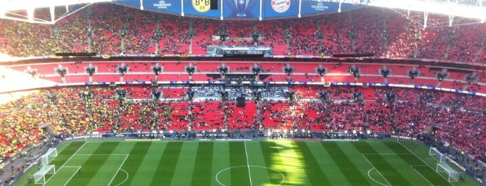 Wembley Stadium is one of London Football.