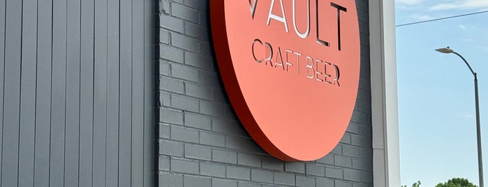 Vault Craft Beer is one of Triangle Favorites.