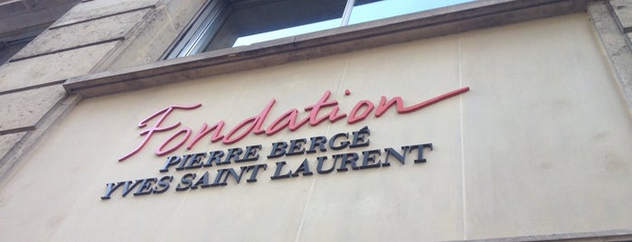 Fondation Pierre Bergé - Yves Saint-Laurent is one of Paris.