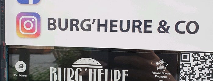 Burg'heure & Co is one of Love Burger and fried potapes🍔🍟❤️.