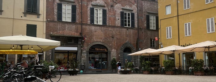 Piazza Cittadella (Puccini Monument) is one of Lucca.