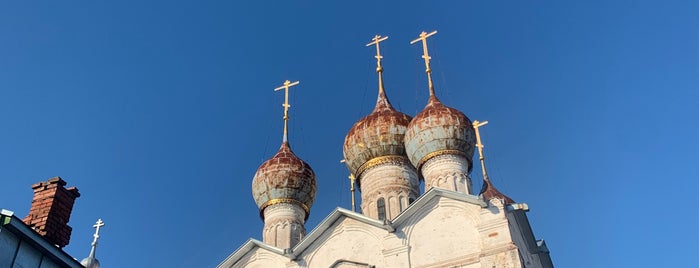 Церковь Всемилостивого Спаса На Торгу is one of Ростов.