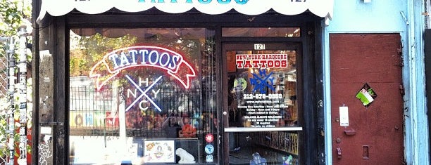 New York Hardcore Tattoos is one of Tempat yang Disimpan Clarisa.