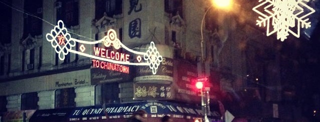 Chinatown is one of NYC.