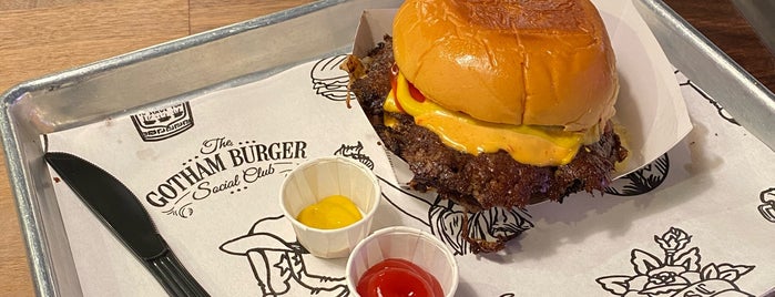 Gotham Burger Social Club is one of NYC - Small Food.