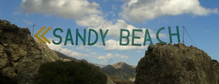 Sandy Beach is one of Chania.