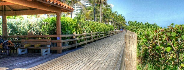 Miami Beach Boardwalk is one of Miami / Florida / USA.