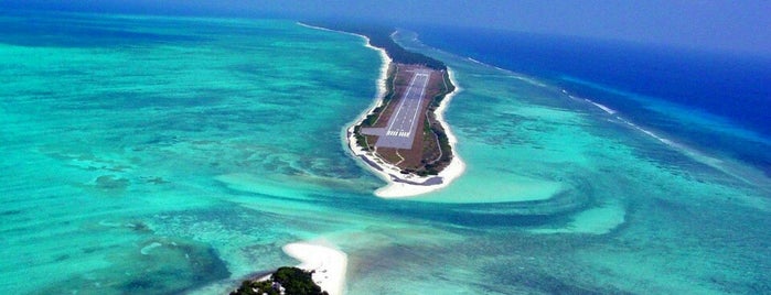 Agatti Island Airport (AGX) is one of WW.