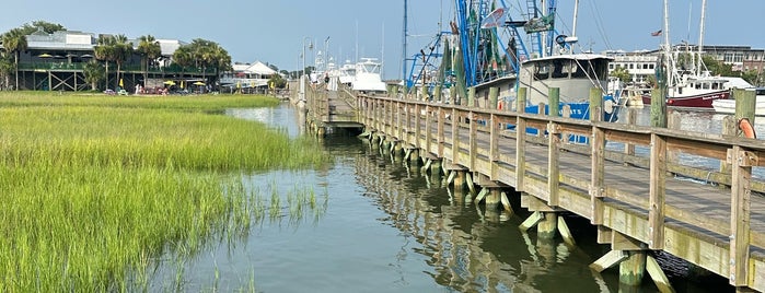 Shem Creek Boardwalk is one of Charleston - 2nd Anniversary Trip (2023).