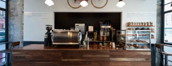 Gasoline Alley Coffee is one of NYC coffee shops to try.