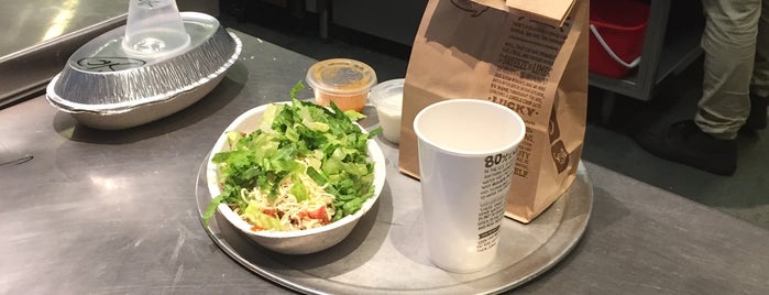 Chipotle Mexican Grill is one of 15 favorite lunch spots.