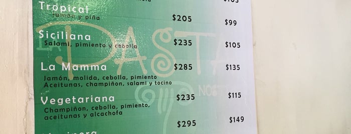 La Pasta Nostra is one of Top 10 favorites places in Morelia, Mexico.
