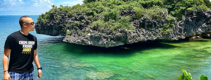 Hundred Islands National Park is one of สถานที่ที่บันทึกไว้ของ Kimmie.