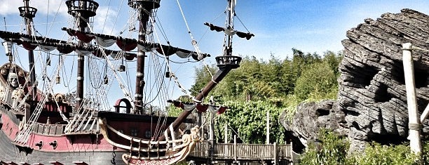 Pirates of the Caribbean is one of Disneyland Paris.