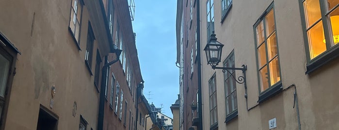 Prästgatan is one of Go back to explore: Stockholm.