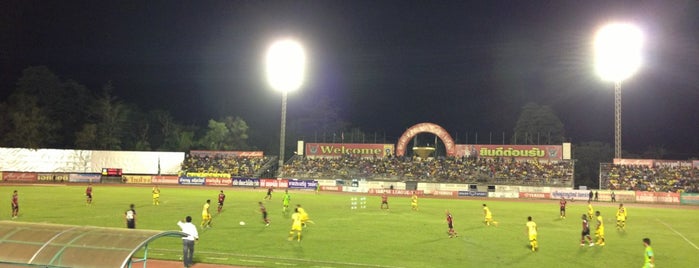 สนามกีฬากลางจังหวัดกระบี่ is one of 2023–24 Thai League 2 Stadium.