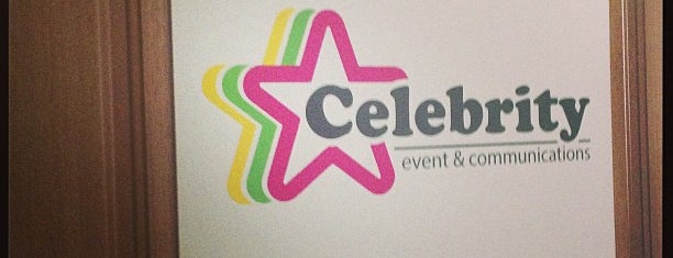 Celebrity event & communications is one of Места-местечки.
