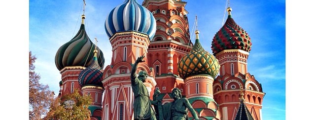 St. Basil's Cathedral is one of Московские места, что по душе..