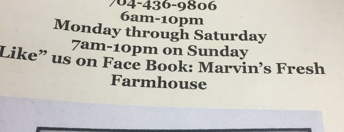 Marvin's Fresh Farm House is one of Local.