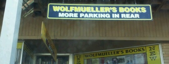 Wolfmueller's Books is one of Tempat yang Disukai Adam.