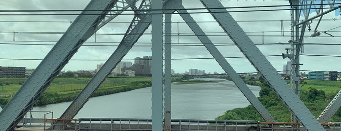 Shinkansen Tamagawa bridge is one of 東海道・山陽新幹線 橋梁.