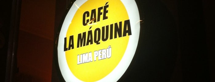 Café La Máquina is one of Cryptographic protocol.