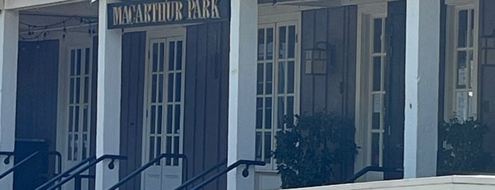 MacArthur Park is one of Peninsula Eats.
